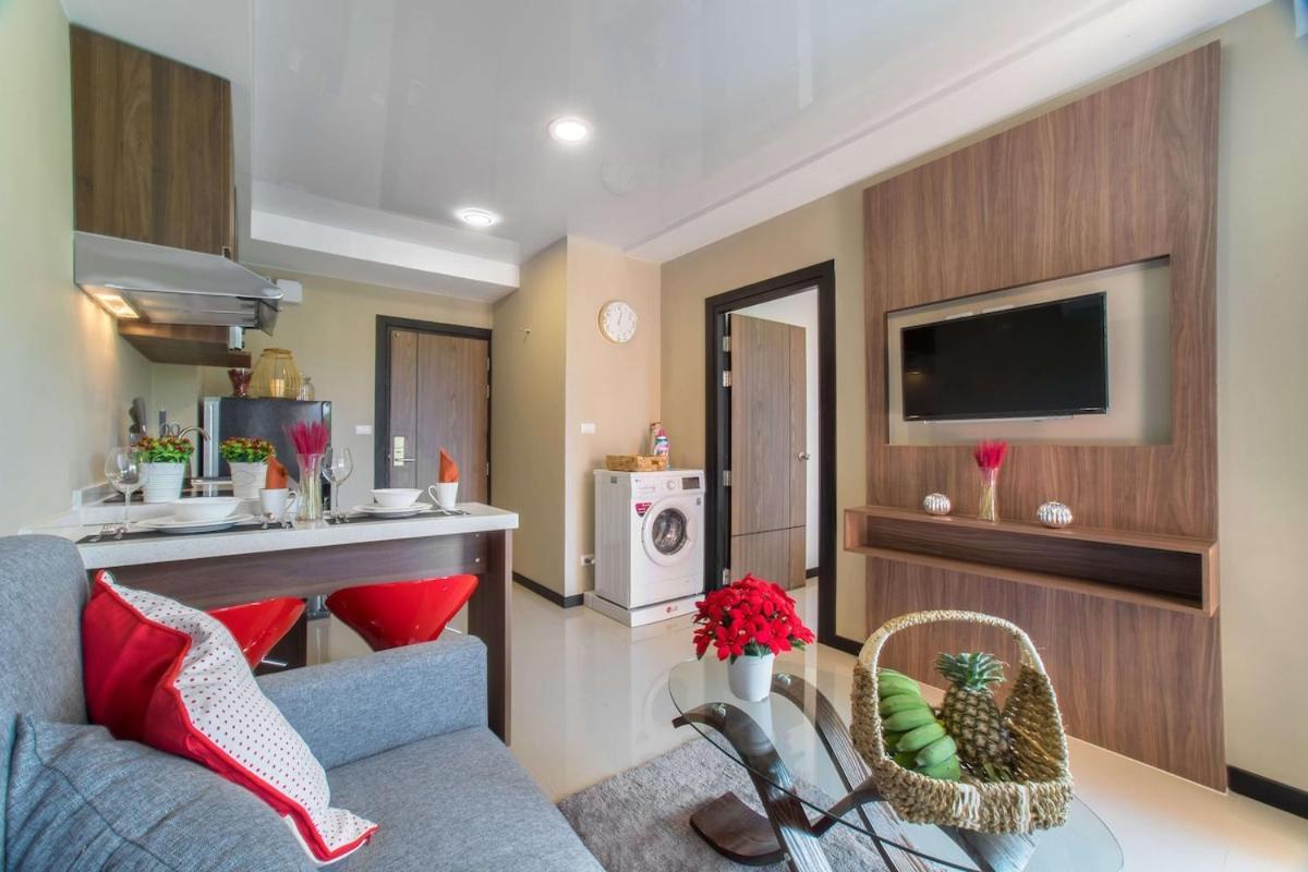 Квартира Вид На Бассейн Nbc S402 By Ibg Property Nai Harn Kültér fotó